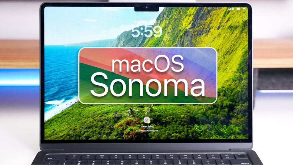 macOS sonoma kapak